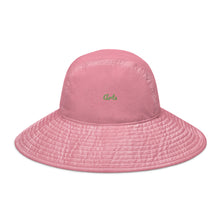 Load image into Gallery viewer, Wide brim bucket hat