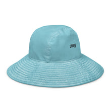 Load image into Gallery viewer, Wide brim bucket hat